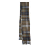 Cashmere Plaid Print Vintage Pre-Loved Scarf