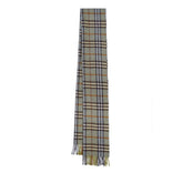 Cashmere Plaid Print Vintage Pre-Loved Scarf