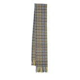 Lambswool Plaid Print Vintage Pre-Loved Scarf