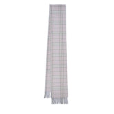 Cashmere/Wool Plaid Print Vintage Pre-Loved Scarf