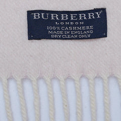 Cashmere Plain Vintage Pre-Loved Scarf