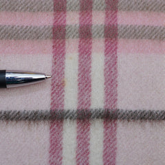 Cashmere Plaid Print Vintage Pre-Loved Scarf