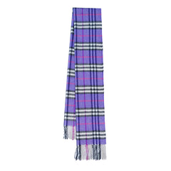 Cashmere Plaid Print Vintage Pre-Loved Scarf