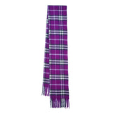 Cashmere Plaid Print Vintage Pre-Loved Scarf