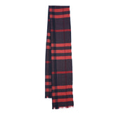 Wool Plaid Print Vintage Pre-Loved Scarf
