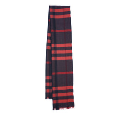 Wool Plaid Print Vintage Pre-Loved Scarf