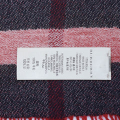 Wool Plaid Print Vintage Pre-Loved Scarf