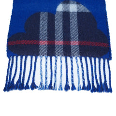 Wool Plaid Print Vintage Pre-Loved Scarf