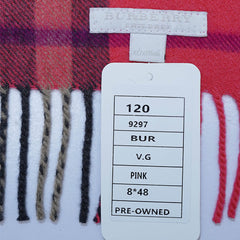 Wool Plaid Print Vintage Pre-Loved Scarf
