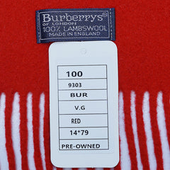 Lambswool Plain Print Vintage Pre-Loved Scarf
