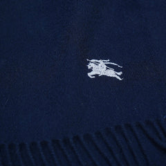 Cashmere Plain Print Vintage Pre-Loved Scarf