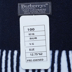 Cashmere Plain Print Vintage Pre-Loved Scarf