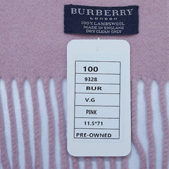 Lambswool Plain Vintage Pre-Loved Scarf