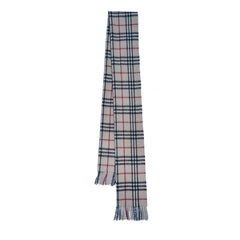 Merino Wool Plaid Print Vintage Pre-Loved Scarf