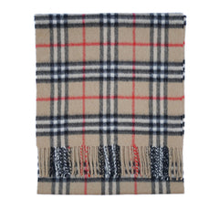 Cashmere Plaid Print Vintage Pre-Loved Scarf