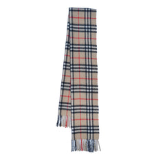 Cashmere Plaid Print Vintage Pre-Loved Scarf
