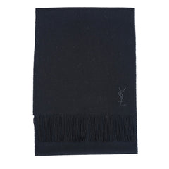 YSL Wool Plain Vintage Pre-Loved Scarf