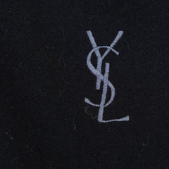 YSL Wool Plain Vintage Pre-Loved Scarf
