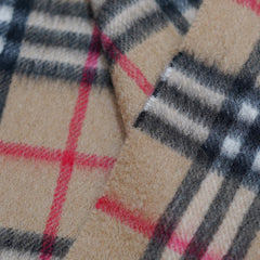 Cashmere Plaid Print Vintage Pre-Loved Scarf