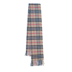 Cashmere Plaid Print Vintage Pre-Loved Scarf