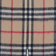 Lambswool Plaid Print Vintage Pre-Loved Scarf