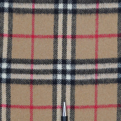 Lambswool Plaid Print Vintage Pre-Loved Scarf