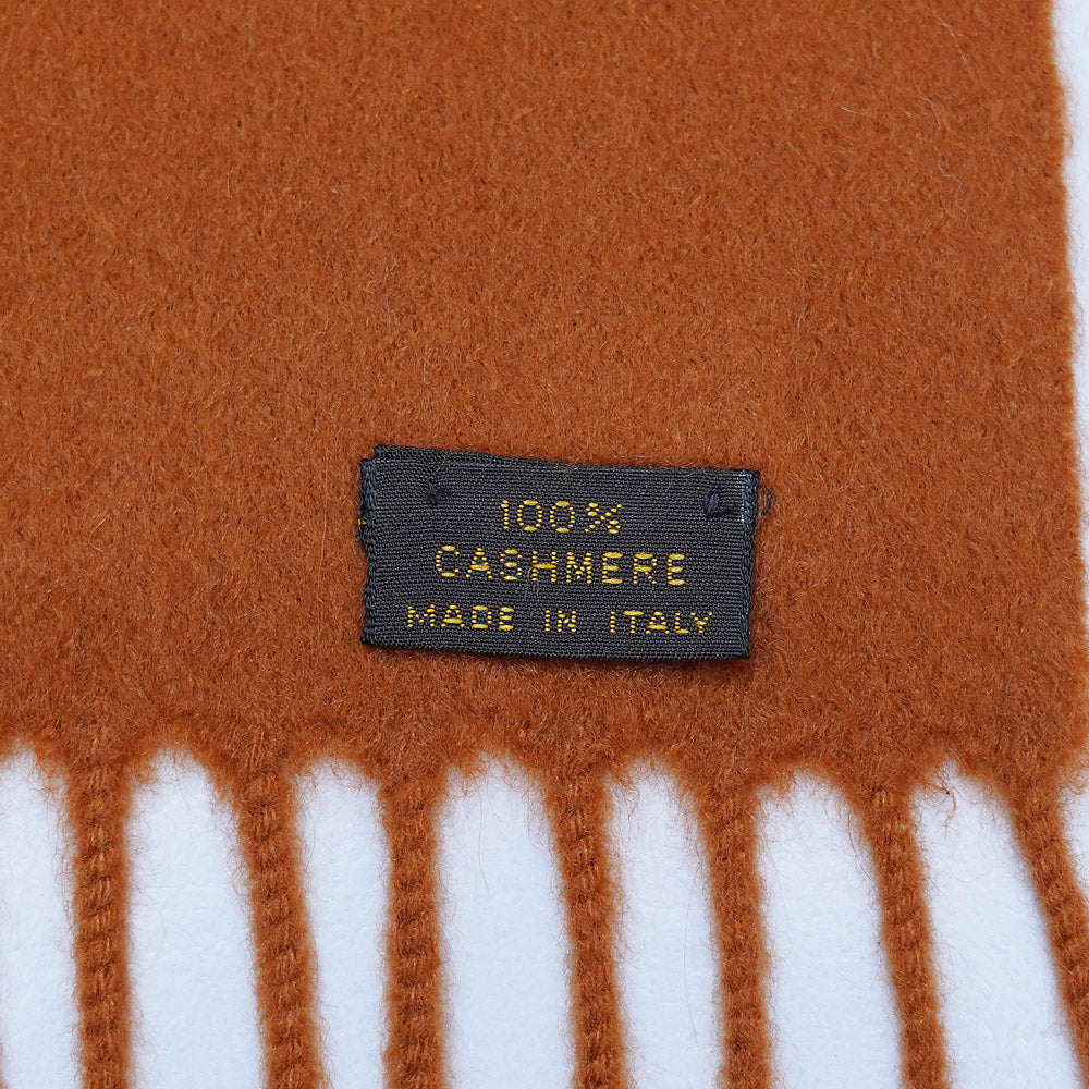 Cashmere Plain Vintage Pre-Loved Scarf