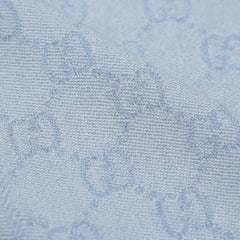 Wool GG Pattern Vintage Pre-Loved Scarf