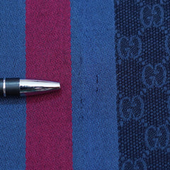 Wool GG Pattern Vintage Pre-Loved Scarf