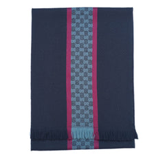 Wool GG Pattern Vintage Pre-Loved Scarf