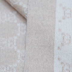 Wool GG Pattern Vintage Pre-Loved Scarf