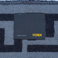 Wool FF Pattern Vintage Pre-Loved Scarf