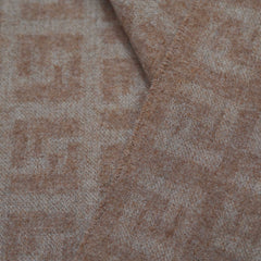 Wool FF Pattern Vintage Pre-Loved Scarf