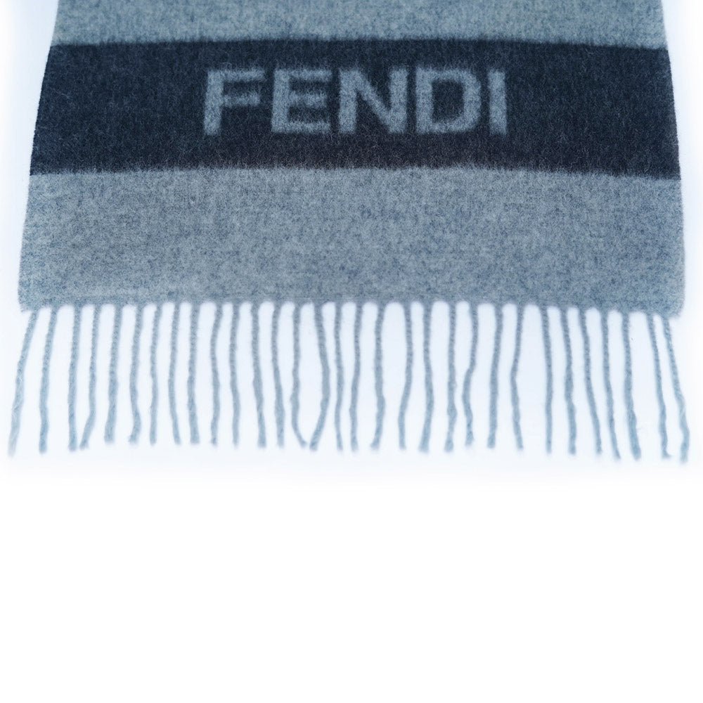Wool Plain Vintage Pre-Loved Scarf