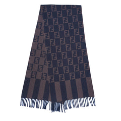 Wool FF Pattern Vintage Pre-Loved Scarf