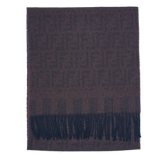 Wool FF Pattern Vintage Pre-Loved Scarf