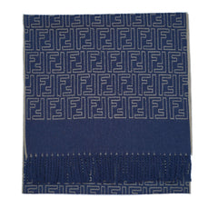 Wool FF Pattern Vintage Pre-Loved Scarf