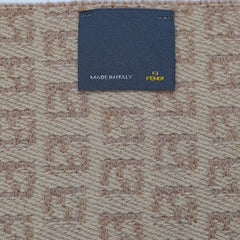 Wool FF Pattern Vintage Pre-Loved Scarf