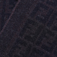 Wool FF Pattern Vintage Pre-Loved Scarf