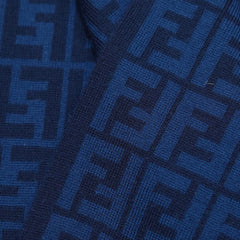 Wool FF Pattern Vintage Pre-Loved Scarf