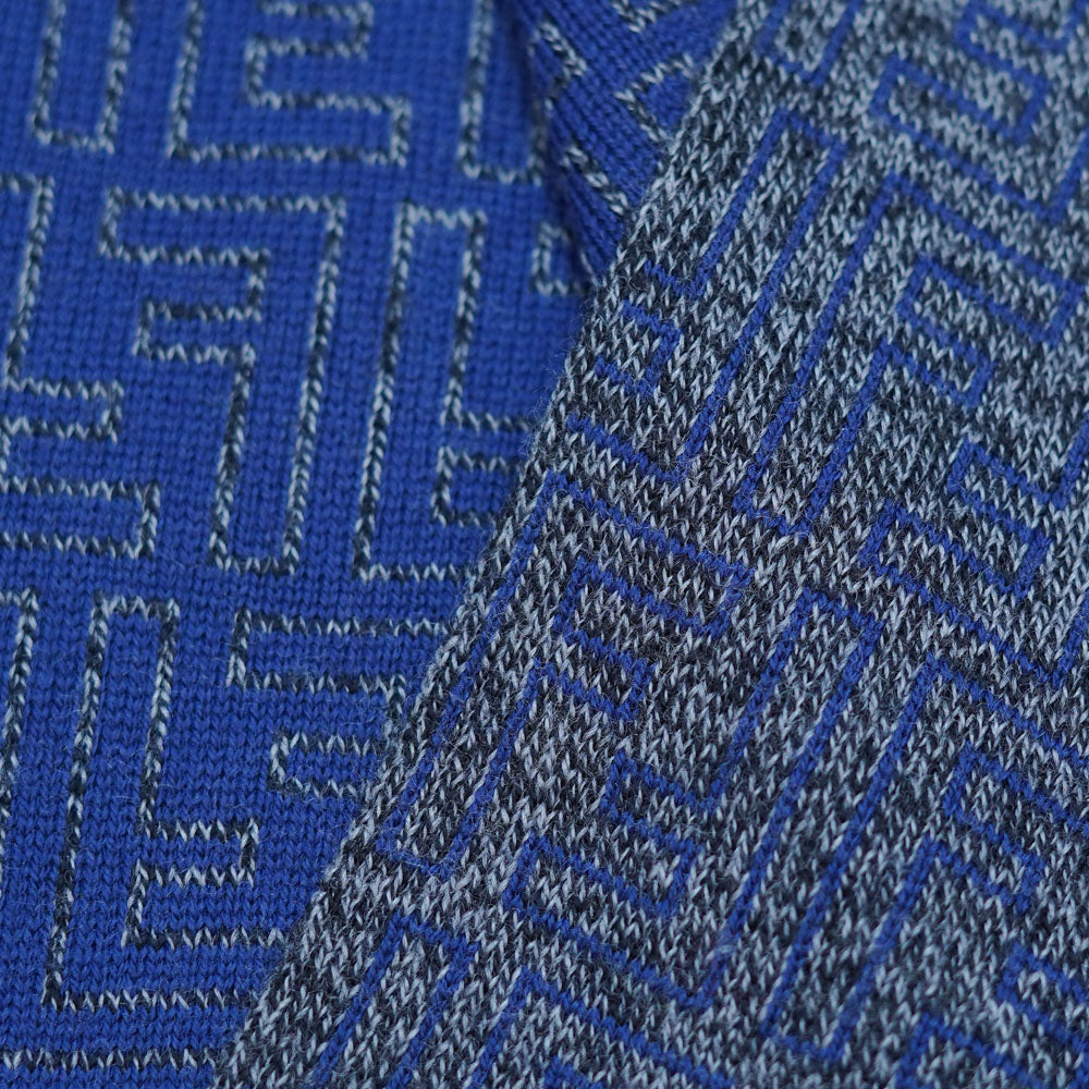 Wool FF Pattern Vintage Pre-Loved Scarf
