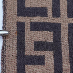 Wool FF Pattern Vintage Pre-Loved Scarf