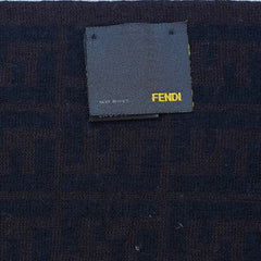 Wool FF Pattern Vintage Pre-Loved Scarf