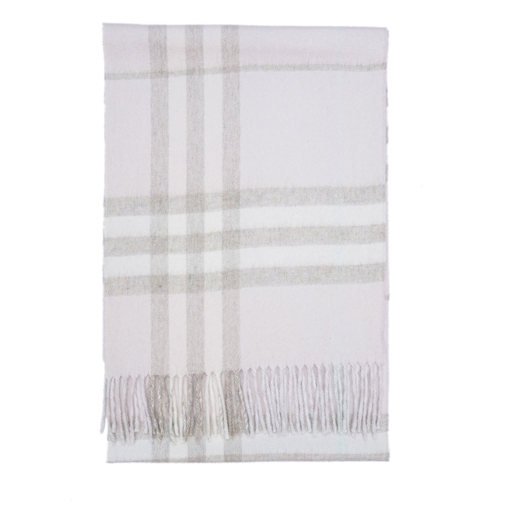 Cashmere Plaid Print Vintage Pre-Loved Scarf