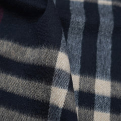 Cashmere Plaid Print Vintage Pre-Loved Scarf