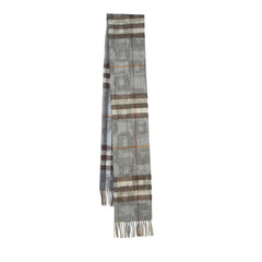 Cashmere Plaid Print Vintage Pre-Loved Scarf