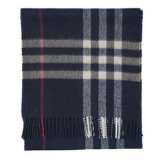 Cashmere Plaid Print Vintage Pre-Loved Scarf