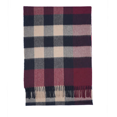 Cashmere Plaid Print Vintage Pre-Loved Scarf
