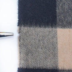 Cashmere Plaid Print Vintage Pre-Loved Scarf