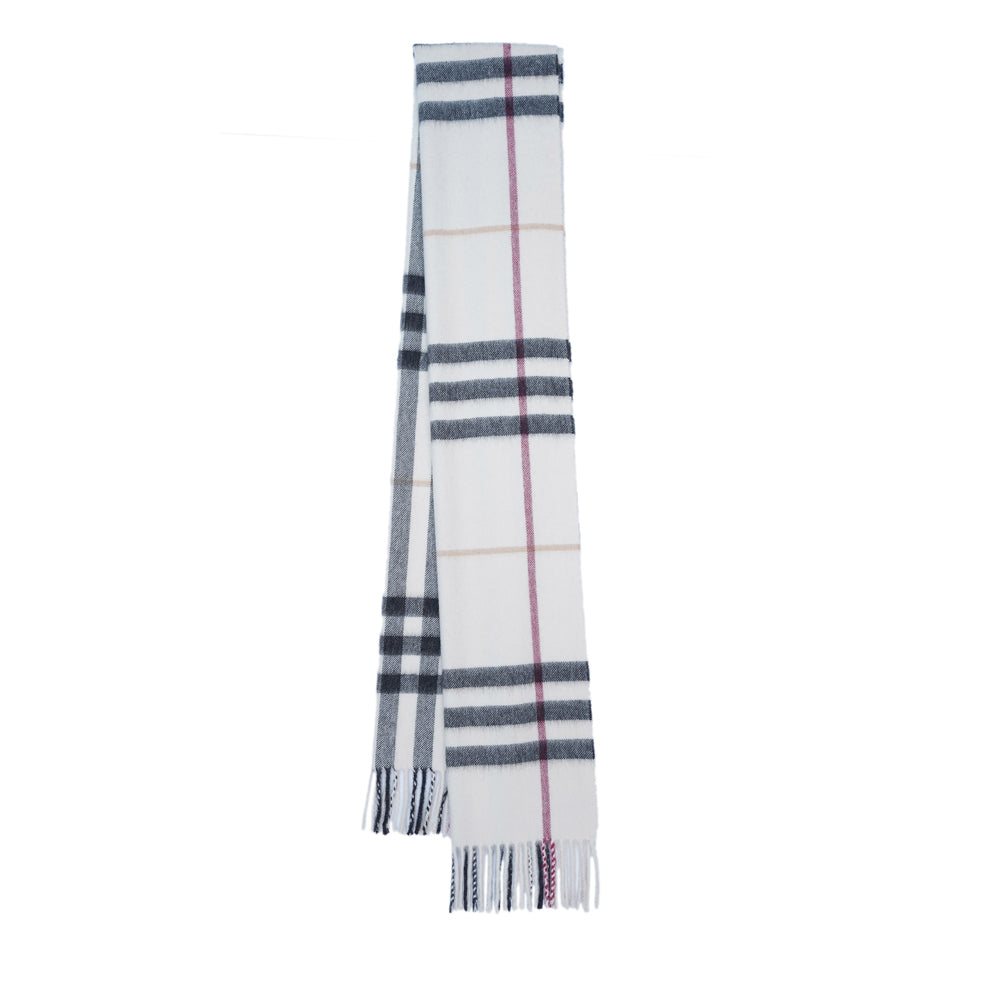 Cashmere Plaid Print Vintage Pre-Loved Scarf